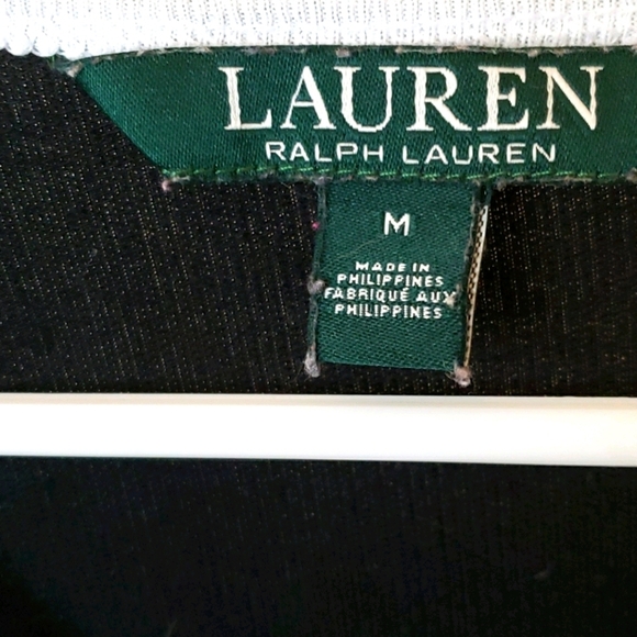 Lauren by Ralph Lauren Dolman Sleeve Shirt SZ M - Picture 4 of 5